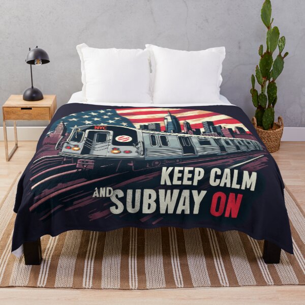 Item preview, New York Subway NYC Subway Train designed and sold by MayaDelaye.