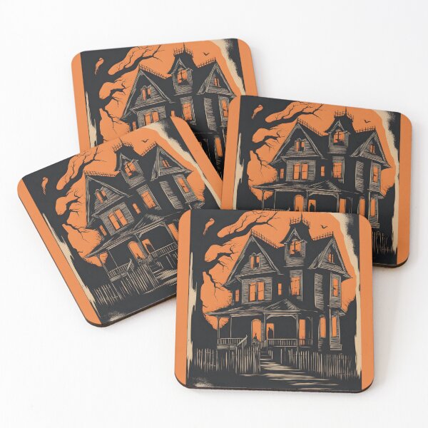 Item preview, Halloween Haunted House #1 designed and sold by elgatonocturno.