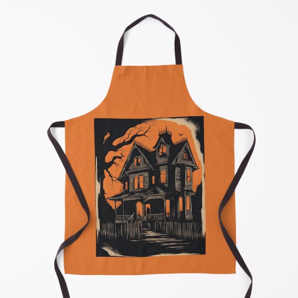 Item preview, Halloween Haunted House #1 designed and sold by elgatonocturno.