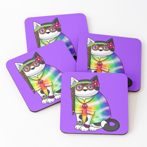 Item preview, Hippy Cat designed and sold by doodlecats.