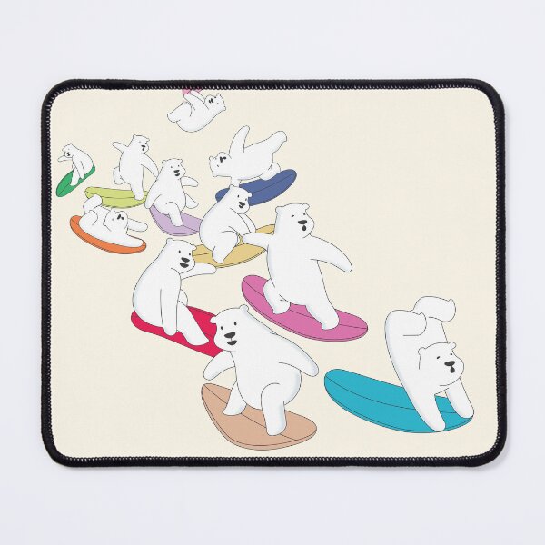 Item preview, Polar Bear on Surf Adventure designed and sold by RelaxWild.