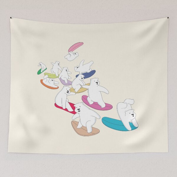 Item preview, Polar Bear on Surf Adventure designed and sold by RelaxWild.