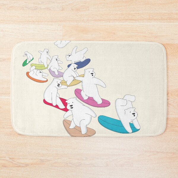 Item preview, Polar Bear on Surf Adventure designed and sold by RelaxWild.