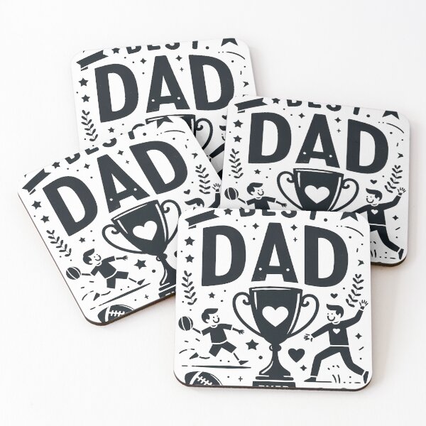 Item preview, Best Dad Ever! designed and sold by OzzFrequency.