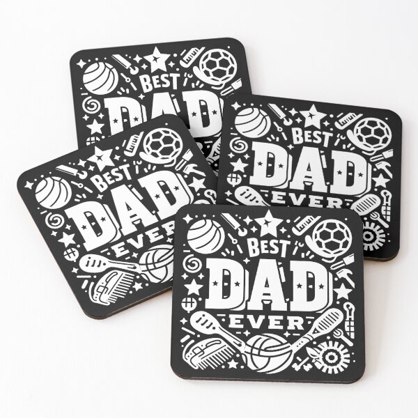 Item preview, Best Dad Ever! designed and sold by OzzFrequency.