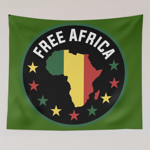 Item preview, Free Africa designed and sold by Wolagno.