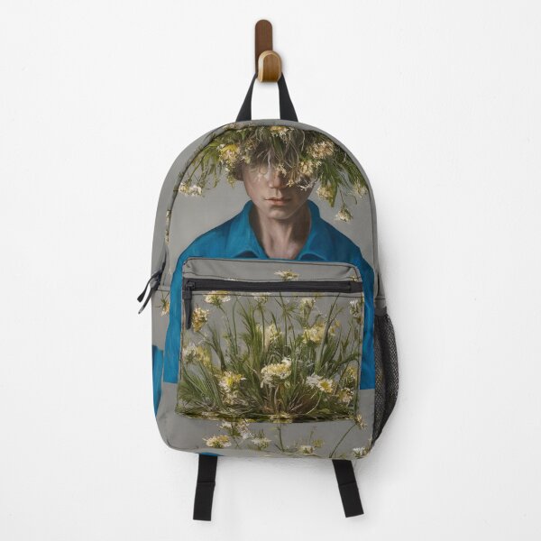 Item preview, person with flowers, surrealistic painting designed and sold by OneLastWish.
