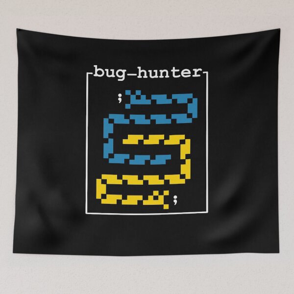 Item preview, Python logo retro gaming coding joke designed and sold by MorvernDesigns.