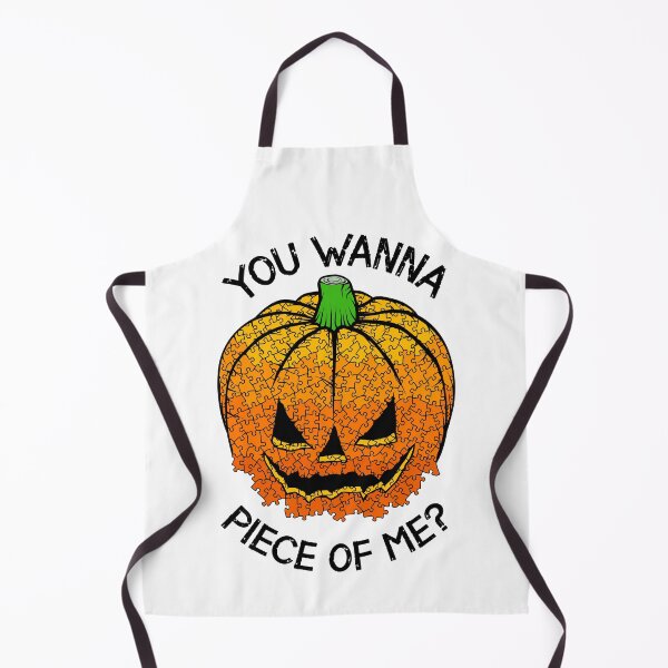 Item preview, Jigsaw Puzzle Lover Halloween Pumpkin You Wanna Piece Of Pie designed and sold by GrandeDuc.