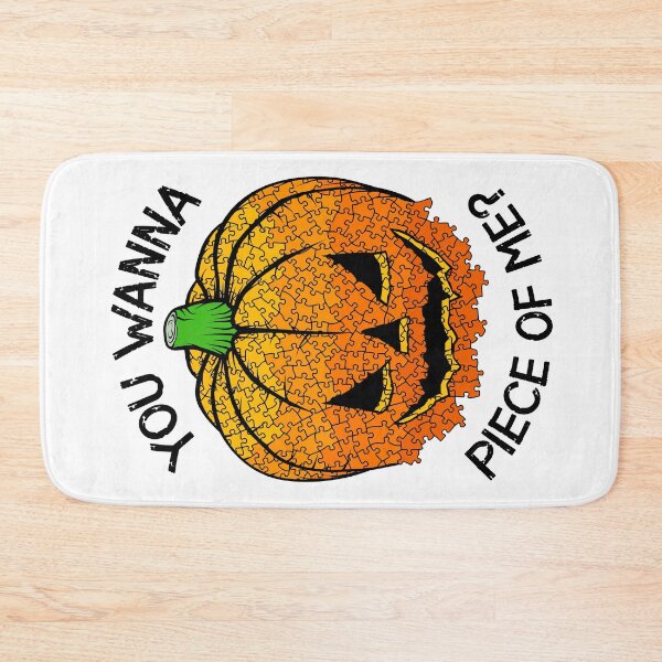 Item preview, Jigsaw Puzzle Lover Halloween Pumpkin You Wanna Piece Of Pie designed and sold by GrandeDuc.