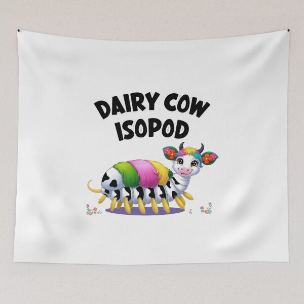 Item preview, Farm Fresh Finds: Dairy Cow Isopod Design Collections designed and sold by RabiaDesigns.