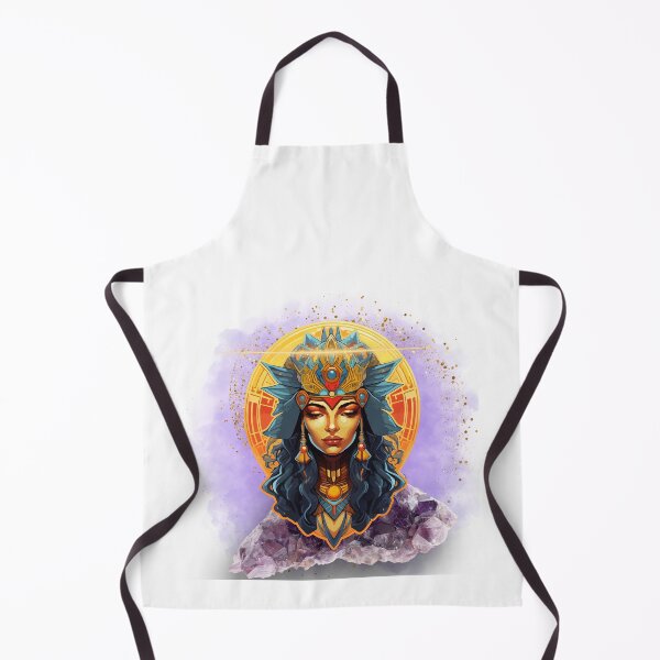 Item preview, Ixchel Witchy Triple Goddess Mayan Priestess Amethyst  designed and sold by WildWoodlandWitch.
