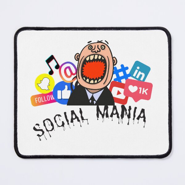 Item preview, Social Mania designed and sold by Superlofi.