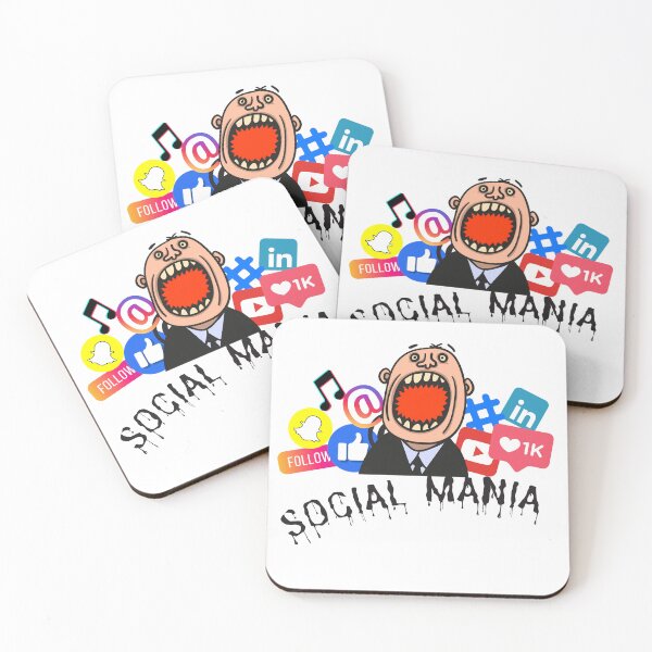Item preview, Social Mania designed and sold by Superlofi.