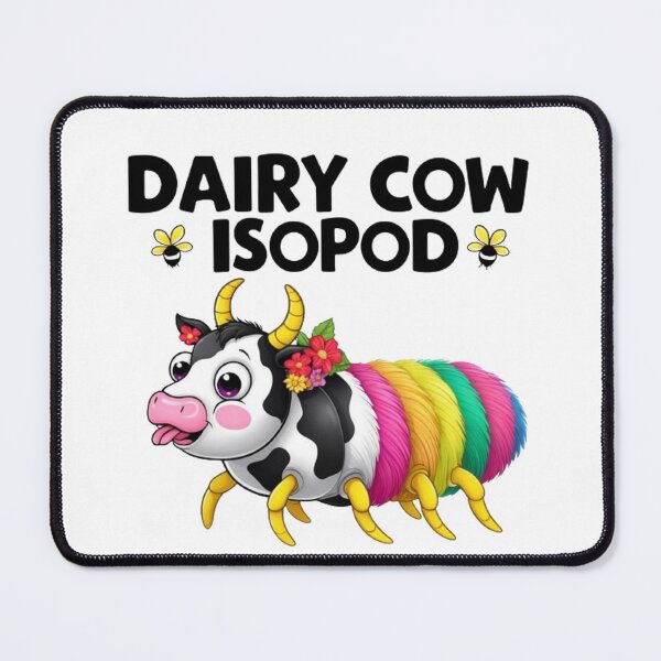 Item preview, Barnyard Beauty: Elegant Dairy Cow Isopod Designs designed and sold by RabiaDesigns.