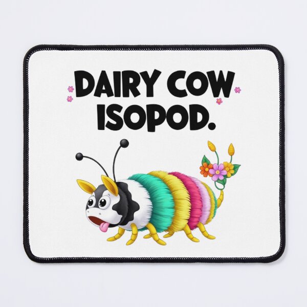 Item preview, Cow-Inspired Charm: Distinctive Dairy Cow Isopod Art designed and sold by RabiaDesigns.