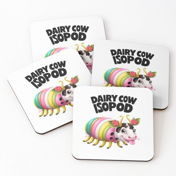 Item preview,  Country Chic: Eye-Catching Dairy Cow Isopod Creations designed and sold by RabiaDesigns.