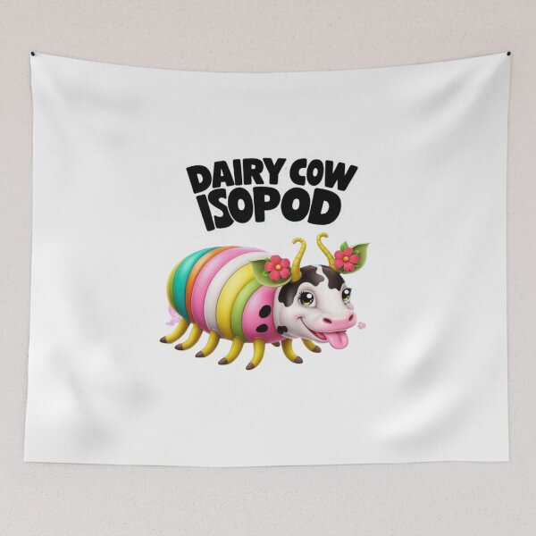 Item preview,  Country Chic: Eye-Catching Dairy Cow Isopod Creations designed and sold by RabiaDesigns.