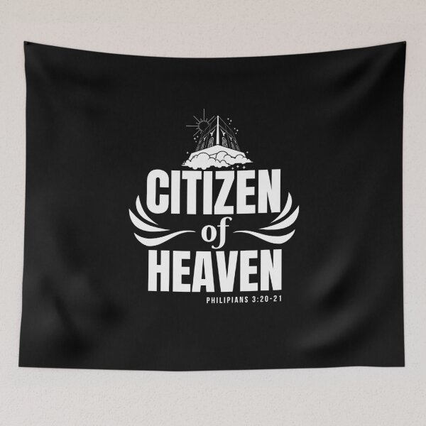 Item preview, Citizen of Heaven, Christian Men's Design, Bible Verse Quotes designed and sold by mattlee20.