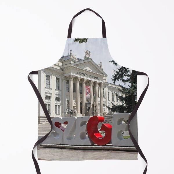 Item preview, A walking in the center of Szeged city in southwestern Hungary in a sunny spring day. Ferenc Mora Museum. designed and sold by Maurizio Fabbroni.