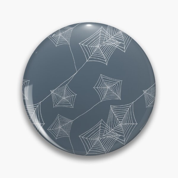 Item preview,   Spider web seamless pattern on grey designed and sold by by Mònica Roca.