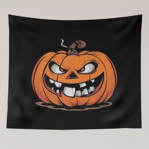 Item preview, The Dentist’s Nightmare: Jack-O'-Lantern with Crooked Teeth designed and sold by Sensepiphoria.