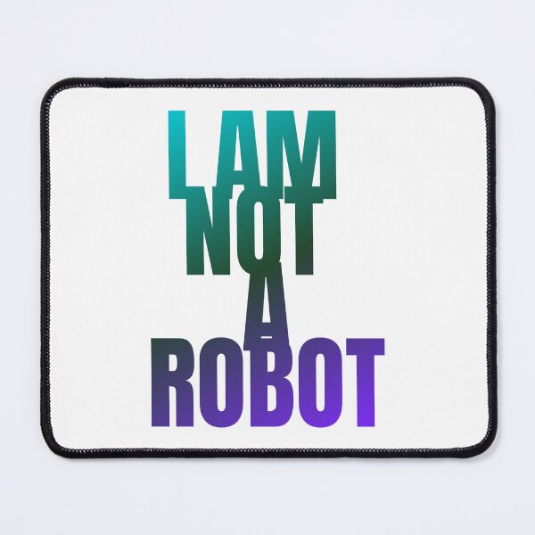 Item preview, I am not a Robot 001 designed and sold by dreampulsehub.