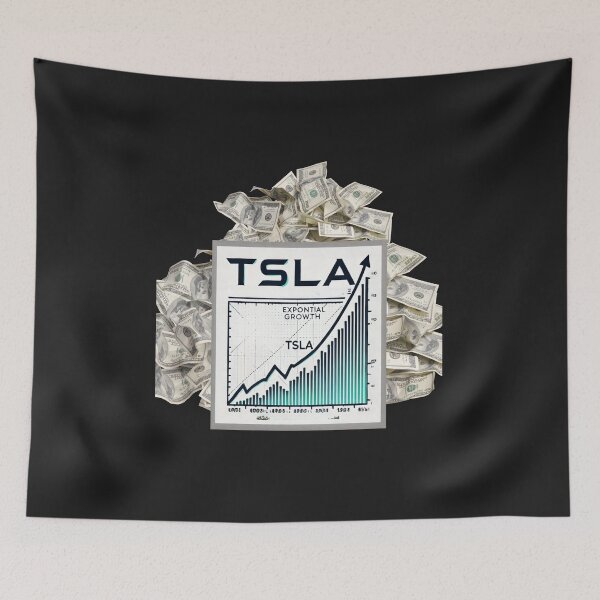 Item preview, tsla stock designed and sold by TEEJAMBOREE.