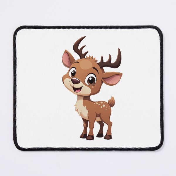 Item preview, Happy Cartoon Reindeer designed and sold by funartegy.