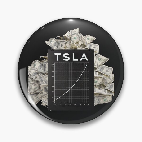 Item preview, Tesla stock price designed and sold by TEEJAMBOREE.