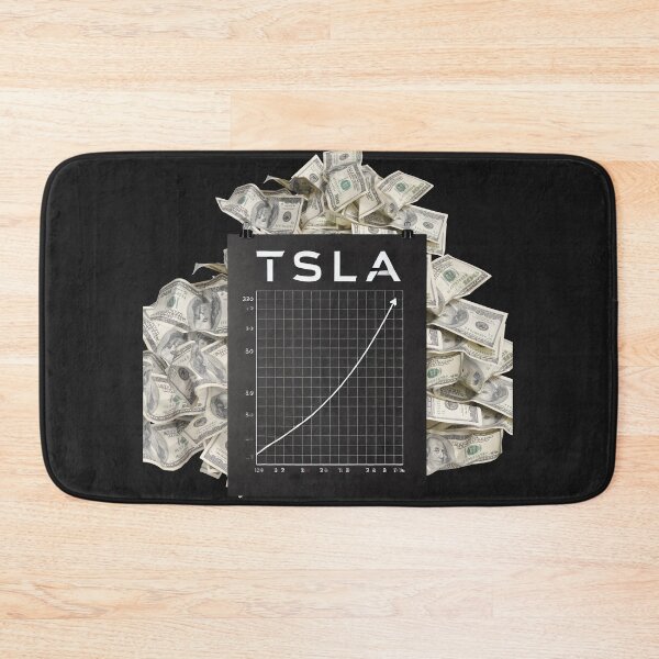 Item preview, Tesla stock price designed and sold by TEEJAMBOREE.