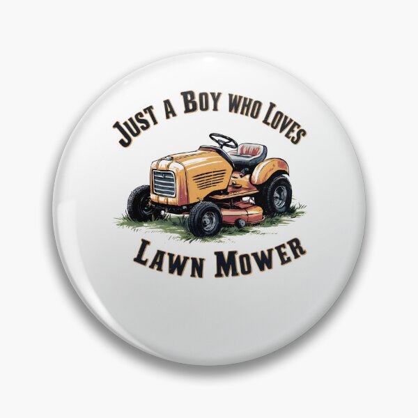 Item preview, Just A Boy Who Loves Lawn Mowers Vintage Kids designed and sold by MTRBSK11.