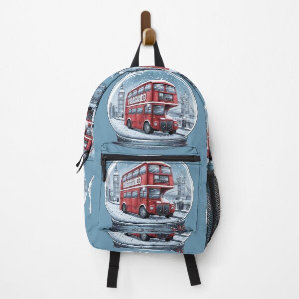 Item preview, London Bus and Snow Globe designed and sold by Globalcitytees.