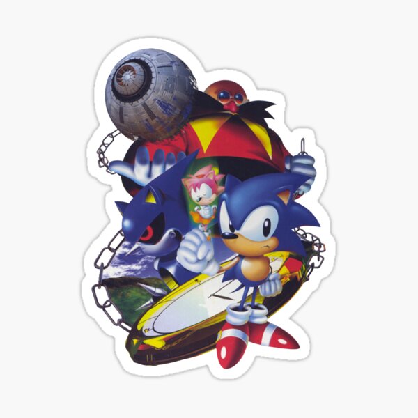 Item preview, Sonic CD, Metal Sonic, Amy and Dr Eggman Artwork designed and sold by Atomicaqua.