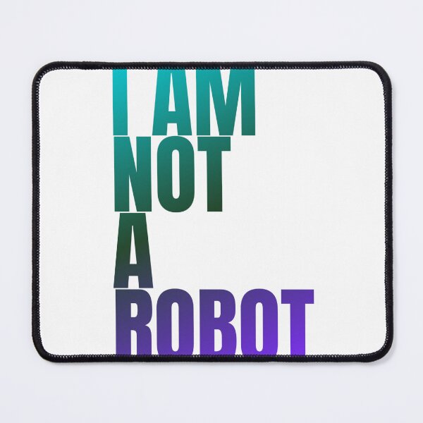 Item preview, I am not a Robot 003 designed and sold by dreampulsehub.