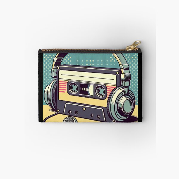 Item preview, Retro Cassette Player Pop Art Style designed and sold by artofuniverse.