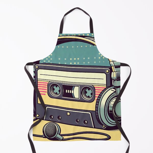 Item preview, Retro Cassette Player Pop Art Style designed and sold by artofuniverse.