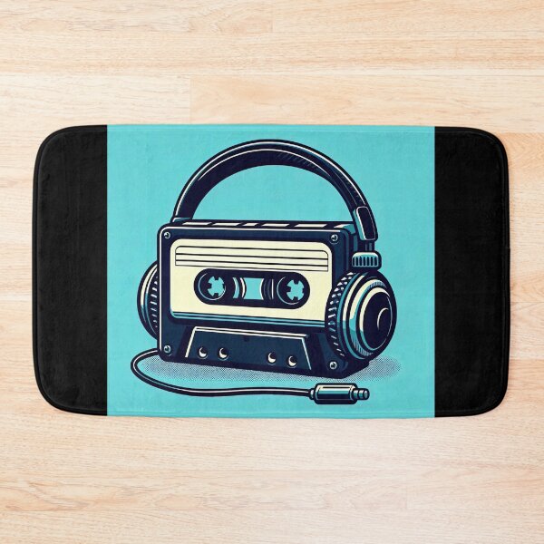Item preview, Retro Cassette Player Pop Art Style designed and sold by artofuniverse.