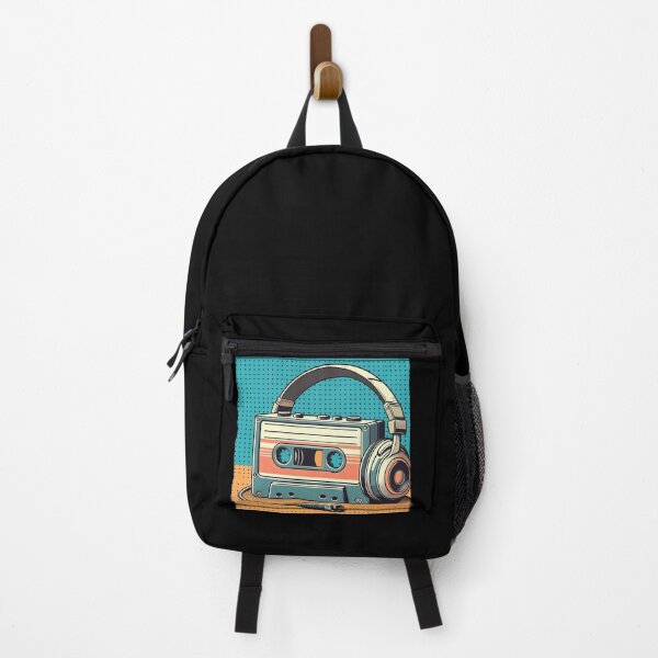 Artikelvorschau, Retro-Kassettenspieler im Pop-Art-Stil entworfen und verkauft von artofuniverse.