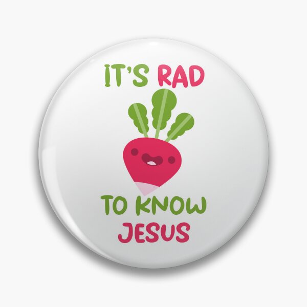 Item preview, It's Rad To Know Jesus designed and sold by NoodleWarrior.