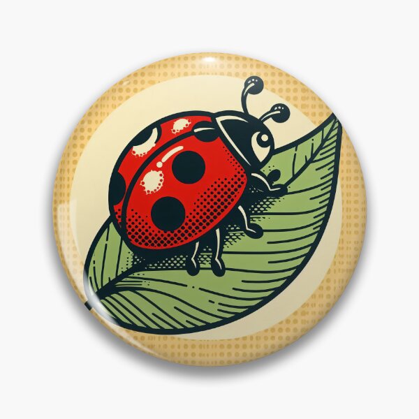Item preview, Ladybug Pop Art Style designed and sold by artofuniverse.