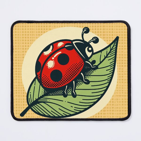 Item preview, Ladybug Pop Art Style designed and sold by artofuniverse.