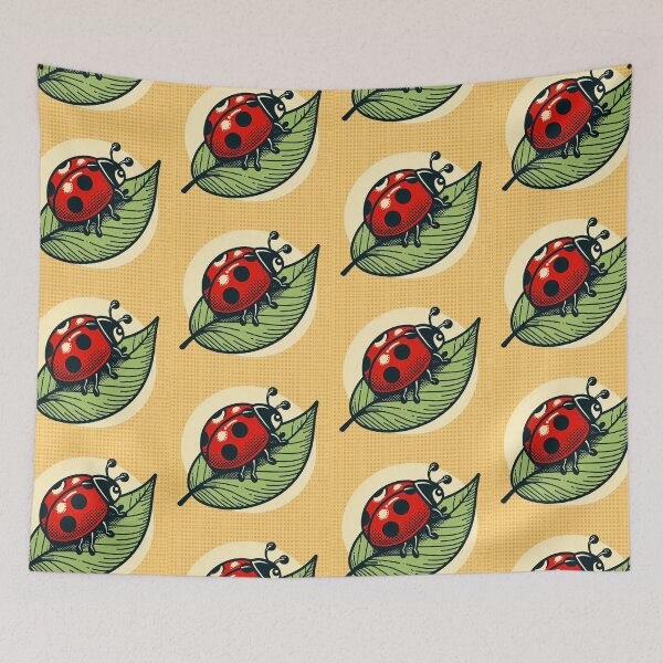 Item preview, Ladybug Pop Art Style designed and sold by artofuniverse.