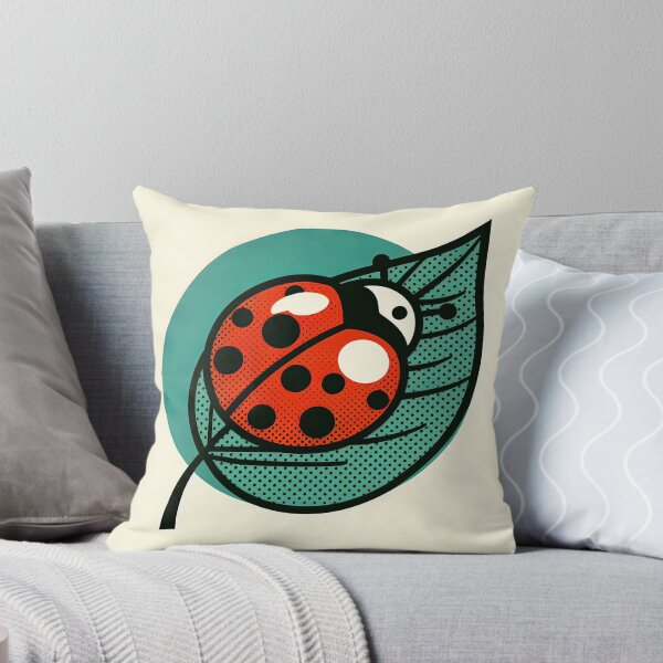 Item preview, Ladybug Pop Art Style designed and sold by artofuniverse.