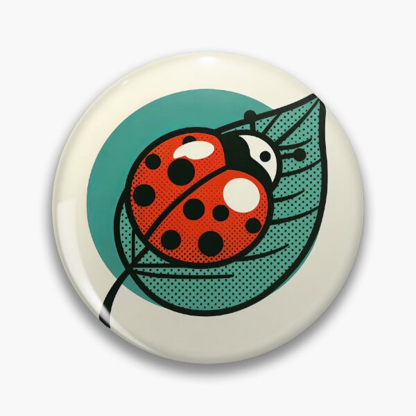 Item preview, Ladybug Pop Art Style designed and sold by artofuniverse.