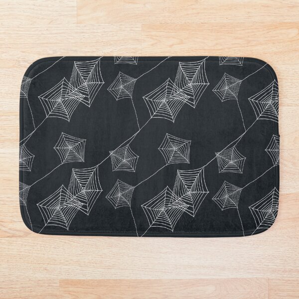 Item preview, Spider web seamless pattern on black designed and sold by by Mònica Roca.