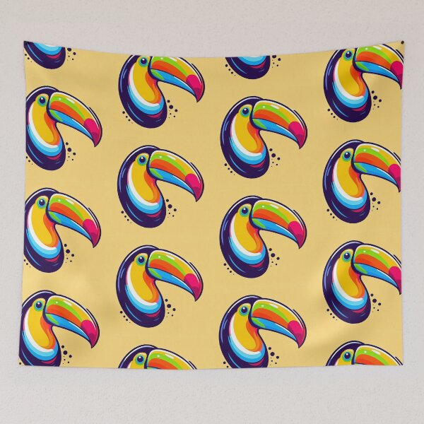 Item preview, Toucan Pop Art Style designed and sold by artofuniverse.