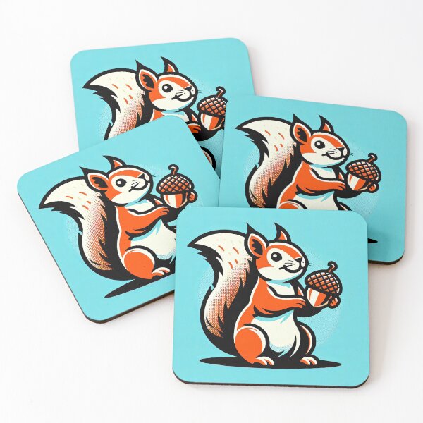 Item preview, Cute Squirrel Pop Art Style designed and sold by artofuniverse.
