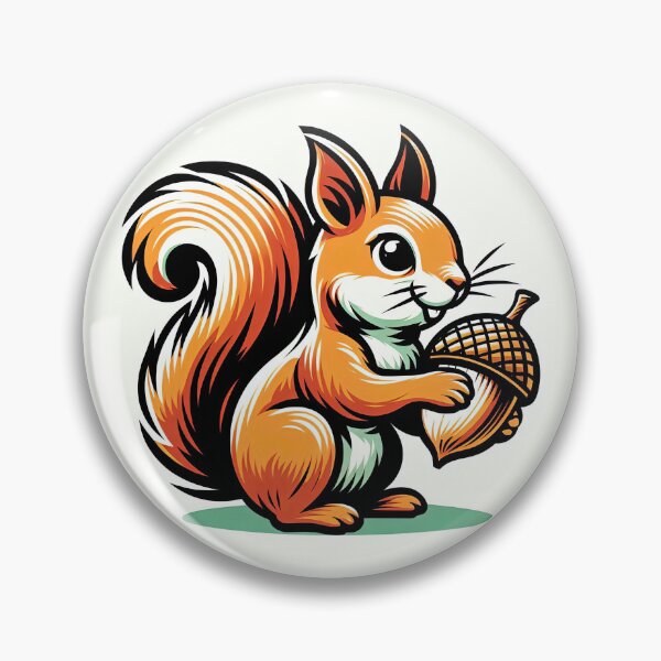 Item preview, Cute Squirrel Pop Art Style designed and sold by artofuniverse.