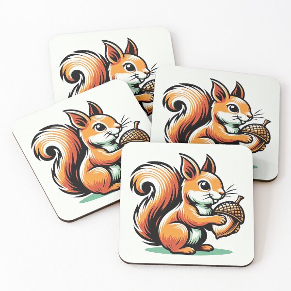Item preview, Cute Squirrel Pop Art Style designed and sold by artofuniverse.